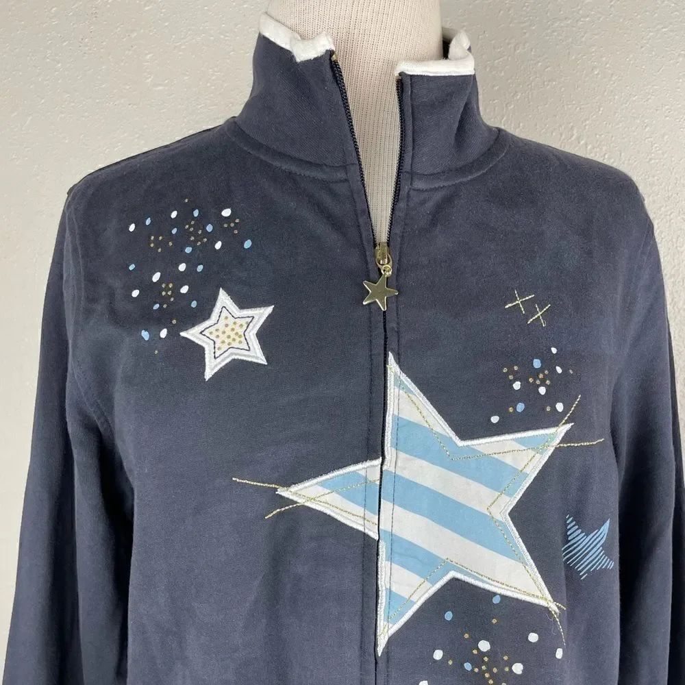 NWT Koret Full Zip Starry Jacket Size M - Picture 2 of 5